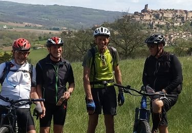 Percorso Bicicletta elettrica Cahuzac-sur-Vère - Cahuzac cordes - Photo