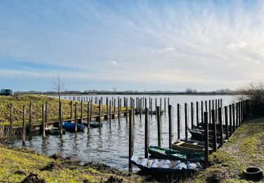 Percorso Marcia Lummen - La digue du lac de Schulen - Photo