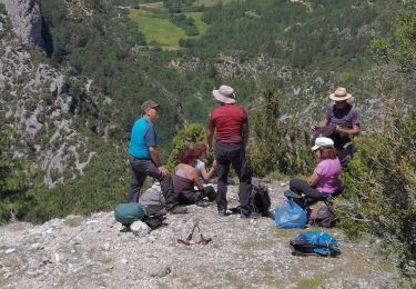 Excursión Senderismo Estoublon - les gorges de Trévans - Photo