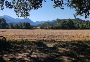 Tocht Stappen Menglon - Camping de L'Hirondelle - Diois - Photo