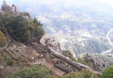 Trail Walking Sainte-Agnès - St Agnès par Colline - Photo