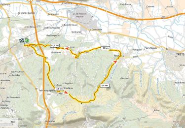 Trail Road bike Fuveau - Belcodene Peynier 360m+ - Photo