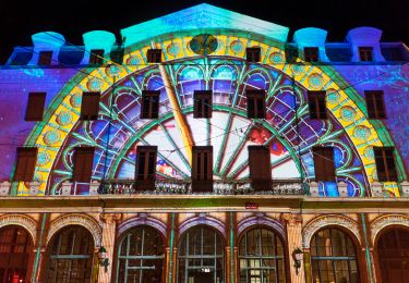 Tocht Stappen Lyon - [TEST] Fête des lumières à Lyon - Photo