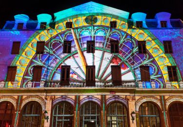 Tour Wandern Lyon - [TEST] Fête des lumières à Lyon - Photo