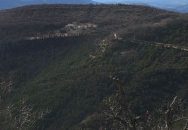 Excursión Senderismo Vercheny - Chateau de Barry, Gaudichart et les cretes  - Photo