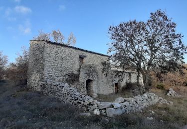Trail Walking Mallefougasse-Augès - CHATEAU NEUF VAL SAINT DONNAT . Chapelle ST Magdeleine , bory de Baribarin , body d Emilie , jas de Mathieu , body de Mathieu  , bergerie de Combe Belle , bory vieille , body haute , body basse , o n d - Photo