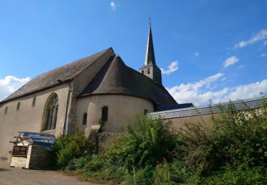 Percorso Marcia Saunay - Saunay - Sur les pas de Saint-Martin - 18.7km 170m 4h05 - 2022 09 04 - Photo