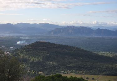 Randonnée Marche Bagnols-en-Forêt - Le château du diable - Photo