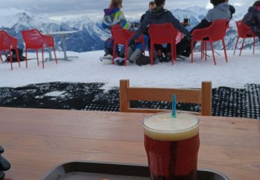 Tour Skiwanderen Puy-Saint-Pierre - prorel picon bière tarte aux citrons  - Photo