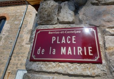 Randonnée Marche Berrias-et-Casteljau - ARDÈCHE.  BERRIAS. GORGES DE CHASSEZAC O - Photo