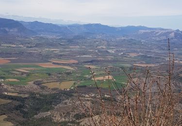 Tocht Stappen Valernes - Les Rochers de Hongrie depart Valernes  493 + - Photo