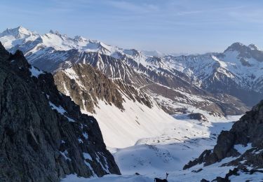 Tocht Ski randonnée Villar-d'Arêne - couloir laurichard - Photo