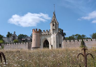 Percorso Marcia L'Île-Bouchard - l'île-Bouchard - Brizay Theneuil Parçay-sur-Vienne - 24km 300m 5h10 (1h05) - 2024 07 24 - Photo