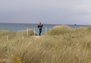 Trail Walking Lampaul-Ploudalmézeau - plage des 3 moutons 1023 - Photo