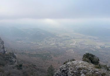 Randonnée A pied Saou - Rando-trail à Saou (Rochecolombe, Grand Pommerolle) - Photo