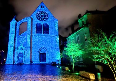 Randonnée Marche Chartres - Parcours historique Chartres en Lumières - Photo