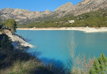 Randonnée Marche el Castell de Guadalest - lac de guadalest - Photo