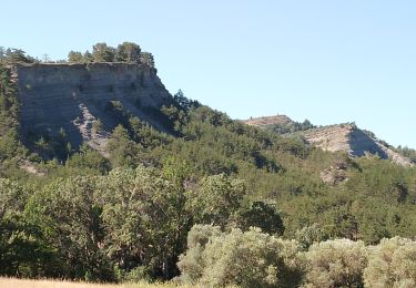 Tocht Stappen Aubignosc - aubignosc. Le canyon de mourieu  , partie haute  - Photo