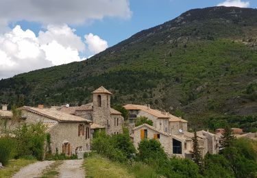 Tour Elektrofahrrad Saint-Sauveur-Gouvernet - 26 - col de Soubeyrand par St Sauveur G. et le Poet Sigillat - Photo