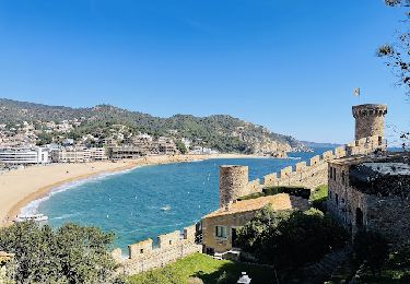 Tour Wandern Tossa de Mar - visorando-la-vieille-ville-et-les-petites-rues-de-tossa-de-mar 2 - Photo