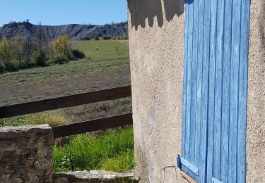 Tocht Stappen Sisteron - Bois de Buche depart Sisteron 417 + - Photo