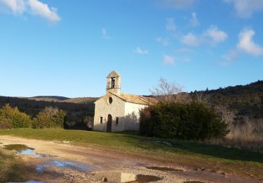 Percorso Marcia Méthamis - Chapelle st foy - Photo