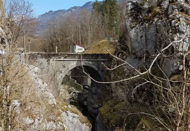 Trail Walking Montanges - Montanges-Communal-passerelle - Photo