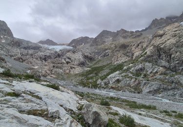 Percorso Marcia Vallouise-Pelvoux - montée au glacier blanc - Photo