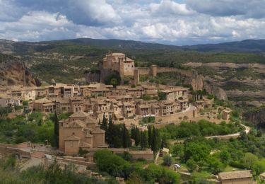 Tocht Stappen Alquézar - ALQUEZAR boucle par passerelles et abrigo de regacens - Photo