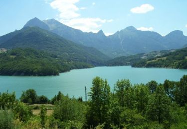 Randonnée Vélo de route Veynes - C15 - Lac du Sautet - Photo