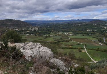 Percorso Marcia Berrias-et-Casteljau - bois de Paîolive - Photo