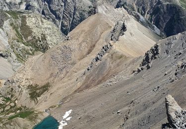 Tour Wandern Vars - lac 9 couleurs pic mortice sud - Photo
