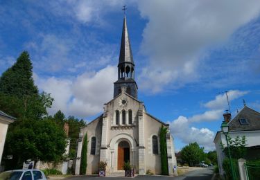 Trail Walking Monteaux - Monteaux - Mesland Meuves GR3 - 15.4km 155m 3h30 (30mn) - 2023 07 05 - Photo