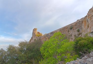 Randonnée Marche Opoul-Périllos - cauna roja . perillos . château d´opoul - Photo