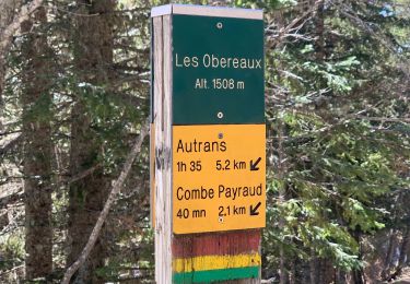 Randonnée Marche Autrans-Méaudre en Vercors - Croix Perrin - pas de L’OURS - refuge de la Molière - Photo