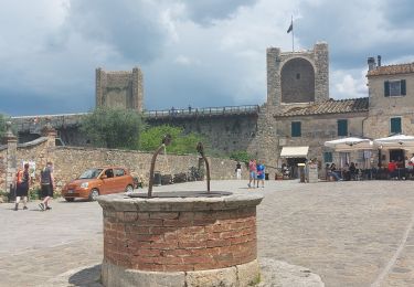 Tour Wandern Colle di Val d'Elsa - CR_Francigena_DD_40_Colle-Di-Val-D-Elsa_Monteriggioni_20230522 - Photo