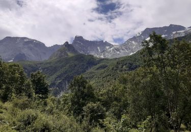 Randonnée Marche Champagny-en-Vanoise - Depuis le refuge Laisonnay d'en bas au refuge de la Glicière - Photo