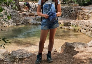 Tocht Stappen Beaurecueil - Ste Victoire  : lac du Bimont et Zola Mathilde - Photo