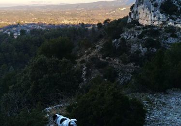 Trail Walking Robion - MAS HONORAT Source du Boulon vers Rochers des Baudes - Photo