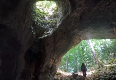 Randonnée Marche Presles - Fontaine de Pétouze- Grotte des boeufs - Photo