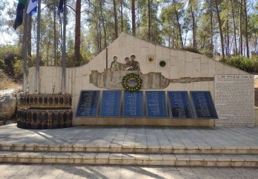 Tour Zu Fuß Regionalverwaltung Mateh Jehuda - יער הנשיא - שחור - Photo