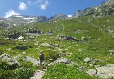 Tocht Sneeuwschoenen Vallorcine - pierre à berard  - Photo