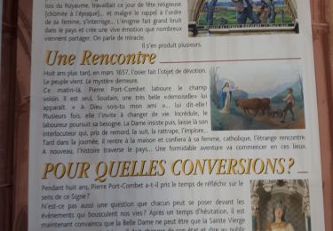 Tour Wandern Notre-Dame-de-l'Osier - Notre Dame De l'Osier en circuit + visites Chapelle et Basilique - Photo