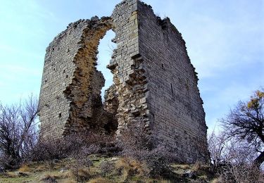 Percorso Marcia Bézaudun-sur-Bîne - Bèzaudun-sur-Bîne 14km. - Photo