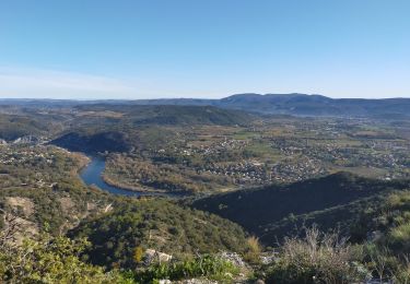 Trail Walking Grospierres - sampzon - Photo