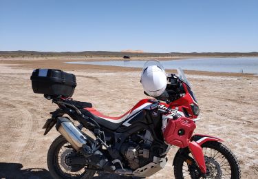 Trail Moto cross Rissani - Maison Boutchrafine Merzouga  - Photo