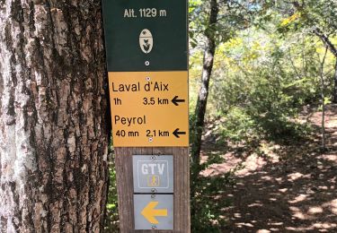 Percorso Marcia Laval-d'Aix - Promenade du Glandasse depuis le gîte Reychasset - Photo