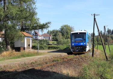 Tocht Te voet Dačice - [Ž] Velký Pěčín - Nad Strouhou - Photo