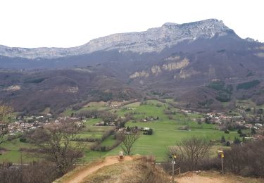Trail Nordic walking Seyssins - Belvédère, Fort et crêtes de Comboire en circuit - Photo