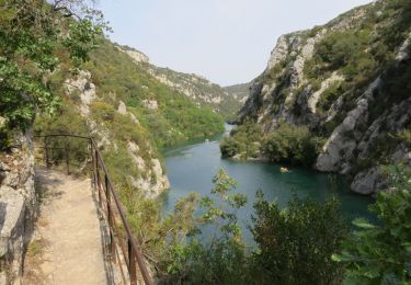 Tour Wandern Quinson - VERDON: QUINSON - BASSES GORGES DU VERDON - SAINTE MAXIME - Photo